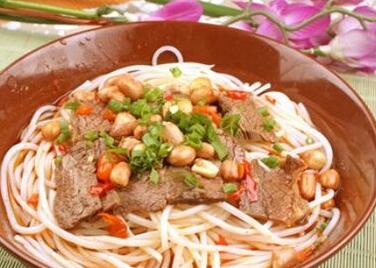 津市牛肉粉教学现场