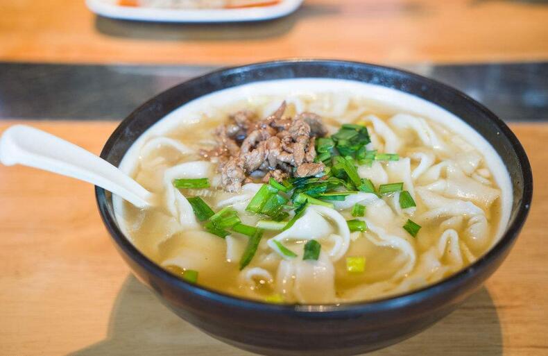 河南烩面制作过程