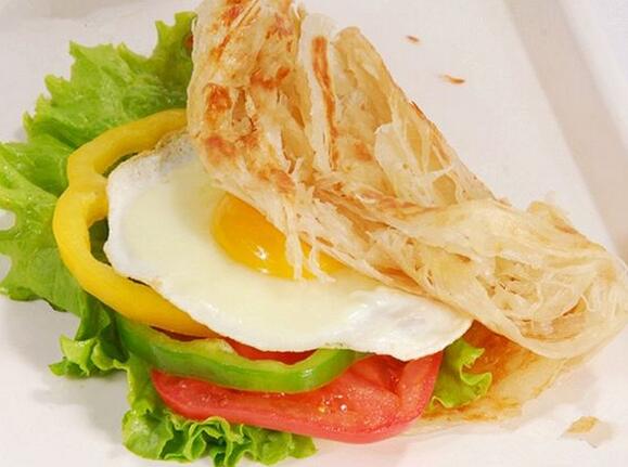 手抓饼制作过程