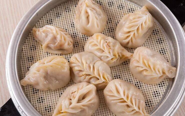 小吃制作现场