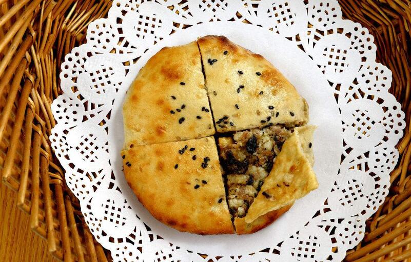 缙云烧饼制作过程
