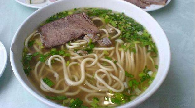 拉面制作现场教学