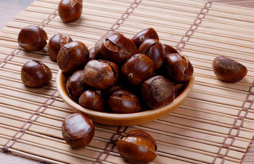 糖炒栗子制作过程
