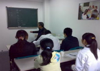 日语冲刺班教学现场