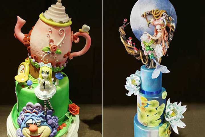 翻糖蛋糕作品展示