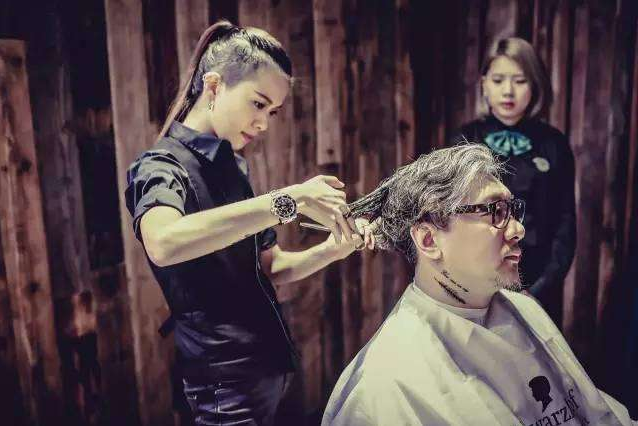 美发技术实训现场