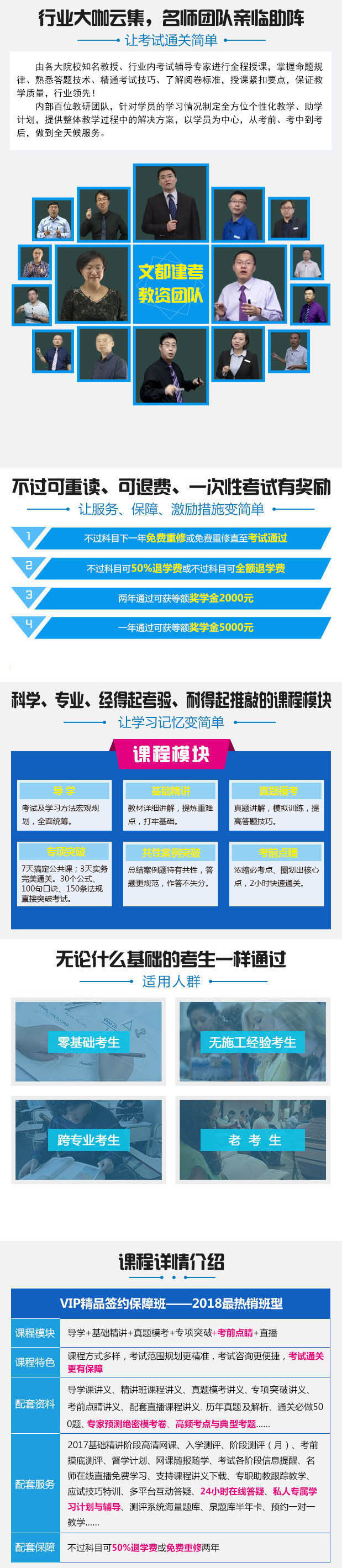 二级建造师建筑工程全科VIP精品签约保障班