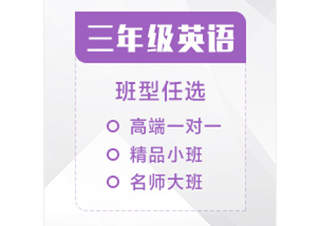 三年级英语辅导课程