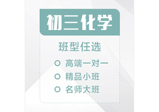 初三化学辅导课程