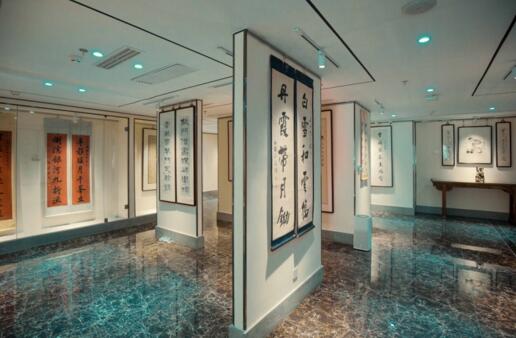 艺术品展览实景