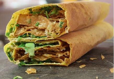 杂粮煎饼制作过程