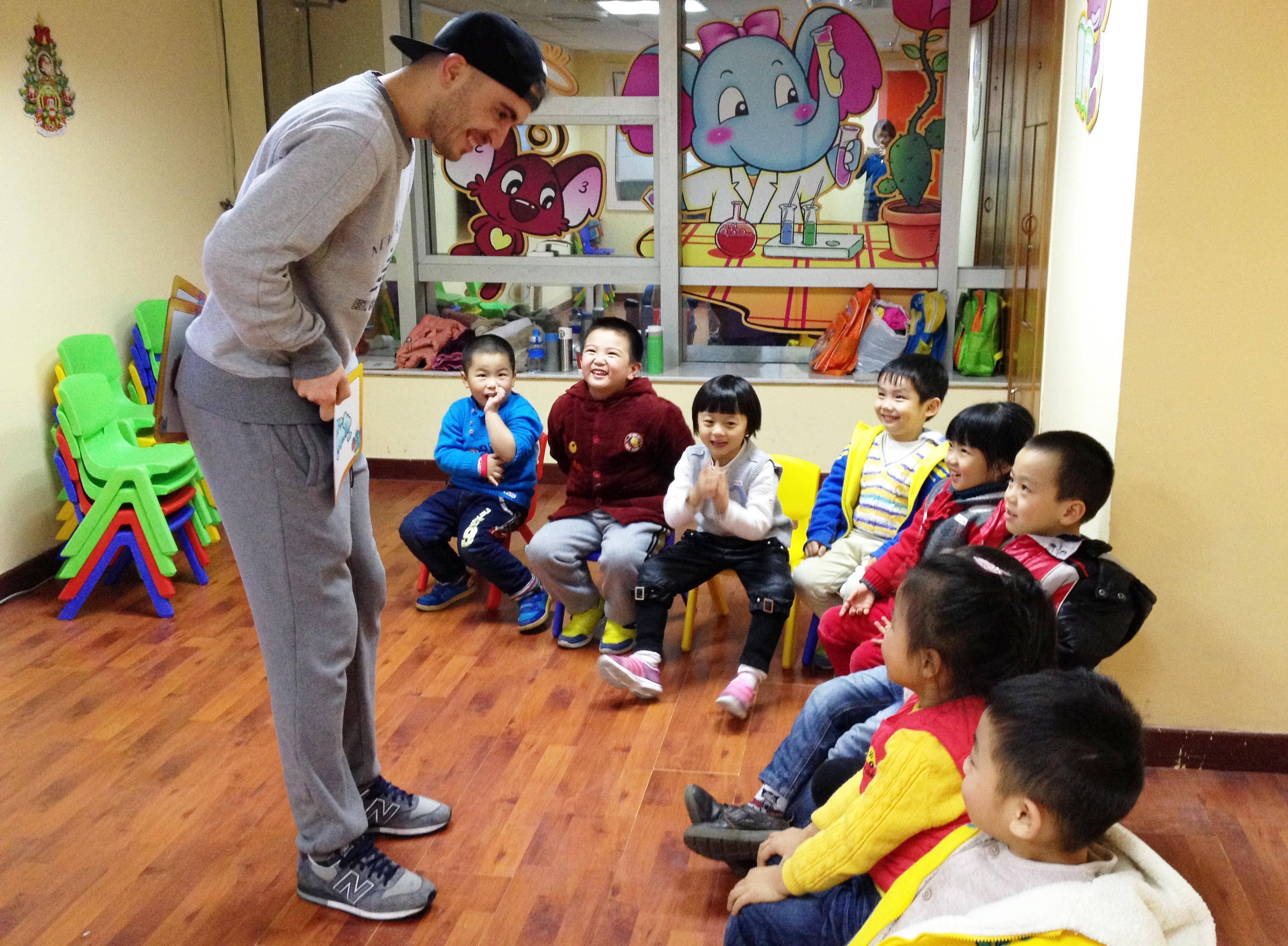 幼儿英语互动课堂