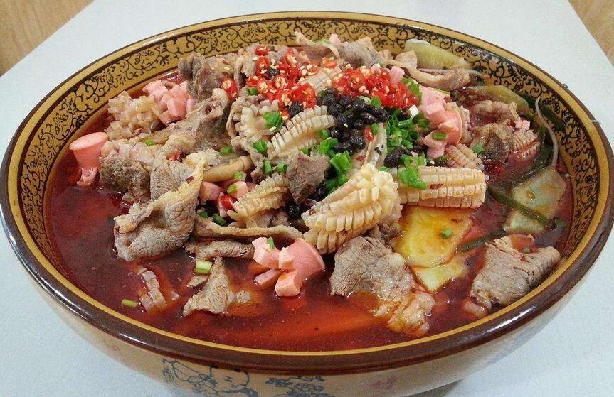 冒菜实操教学现场