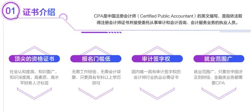 CPA课程模块