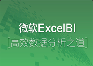 微软ExcelBI高效数据分析之道