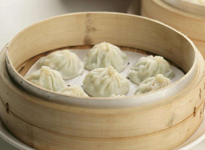 南翔小笼包制作现场