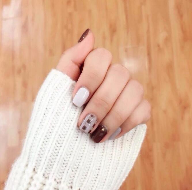 美甲实操教学现场
