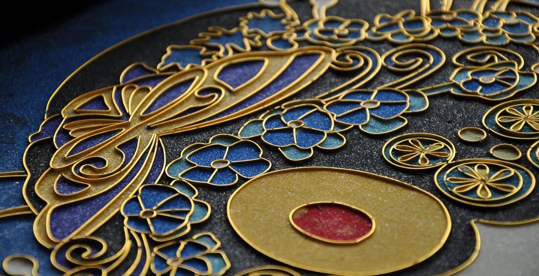 珐琅工艺作品展示