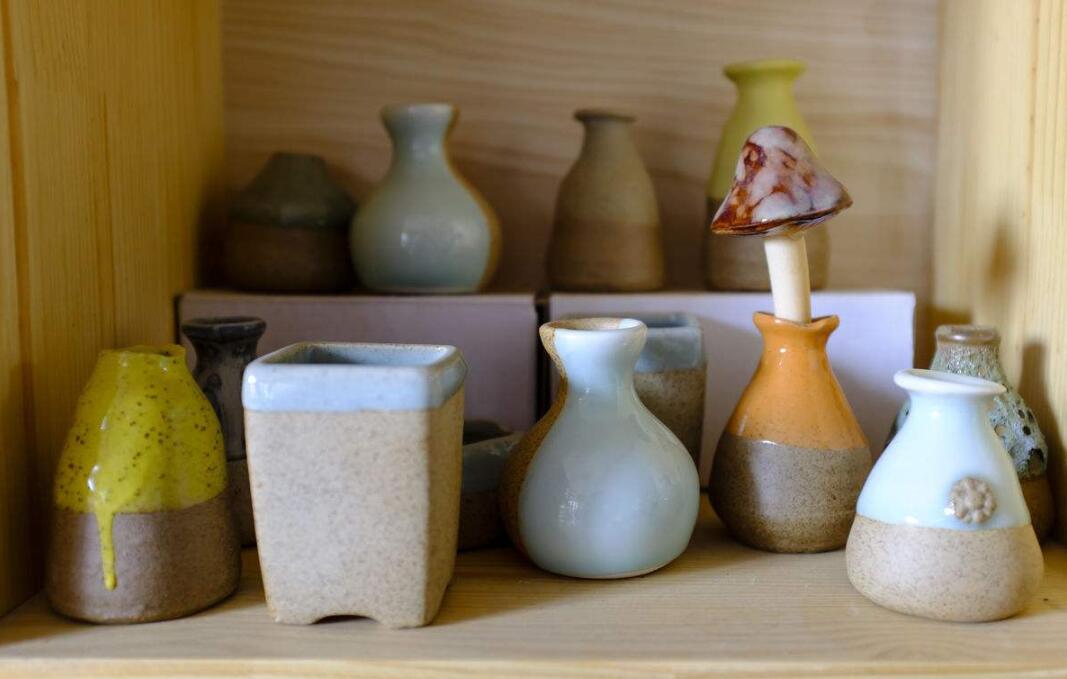 陶艺创作过程展示