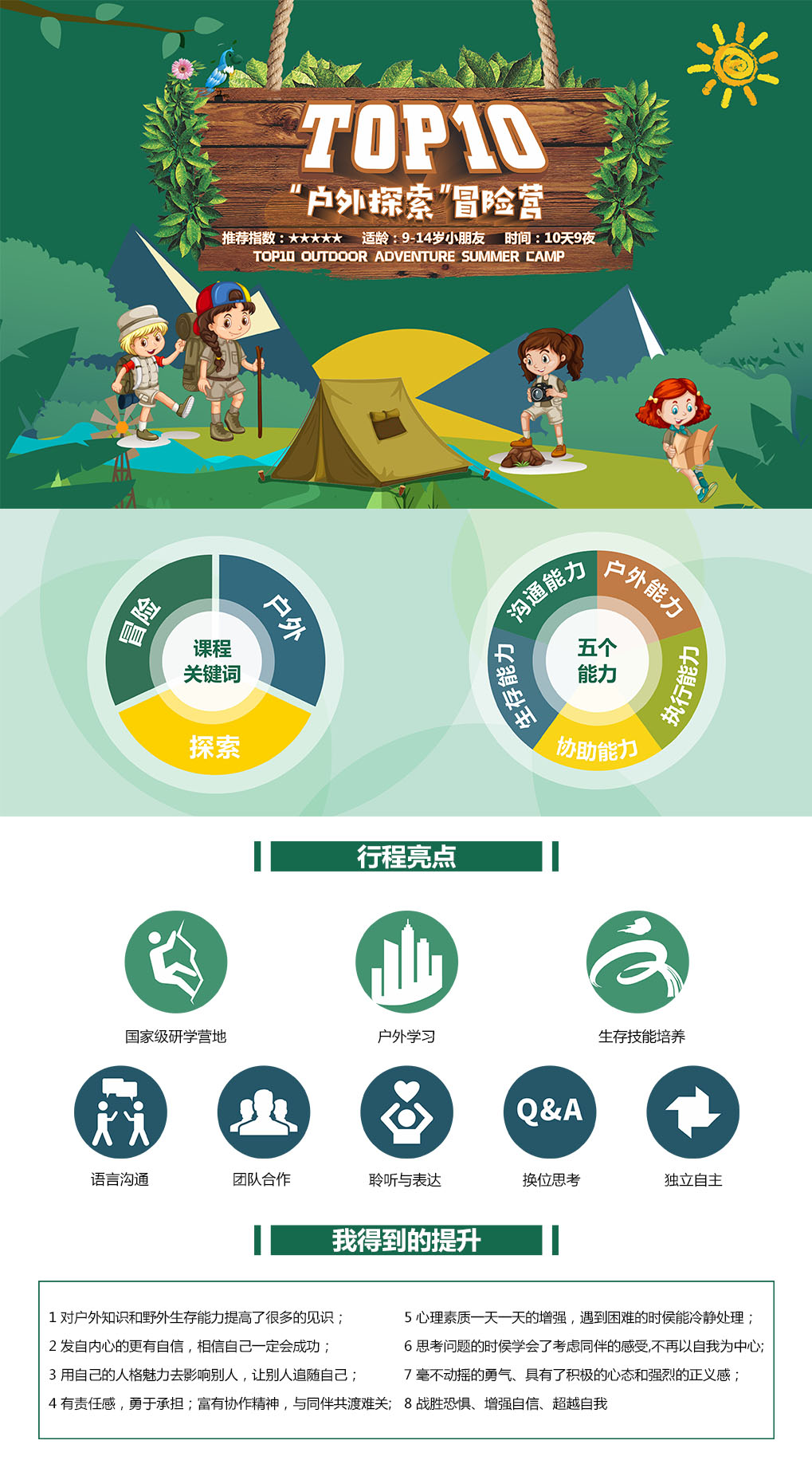 户外探索课程实践