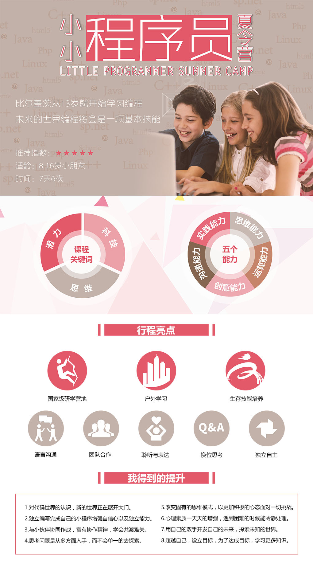 编程夏令营课堂实景