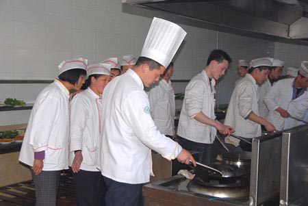 创意美食教学现场