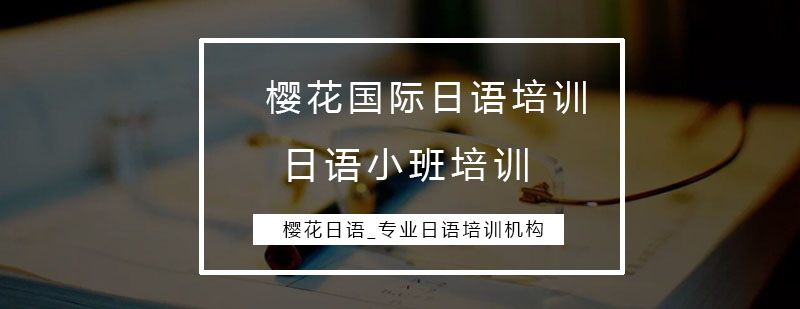 日语小班教学实景