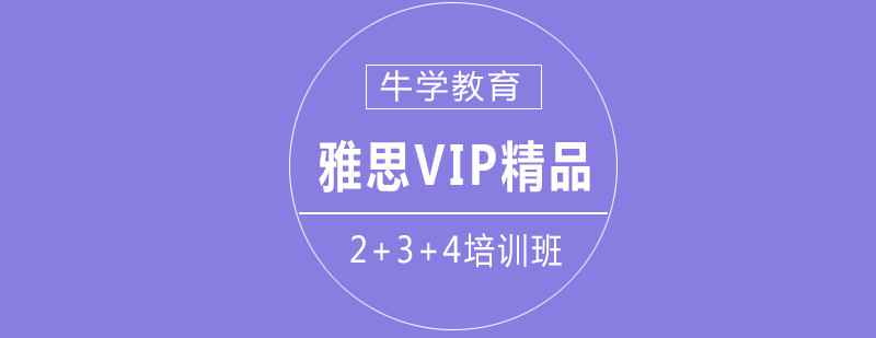 雅思VIP精品234培训班