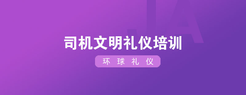 駕駛員職業(yè)規(guī)范教學(xué)