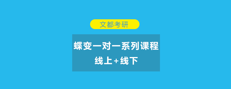 蝶变一对一系列课程