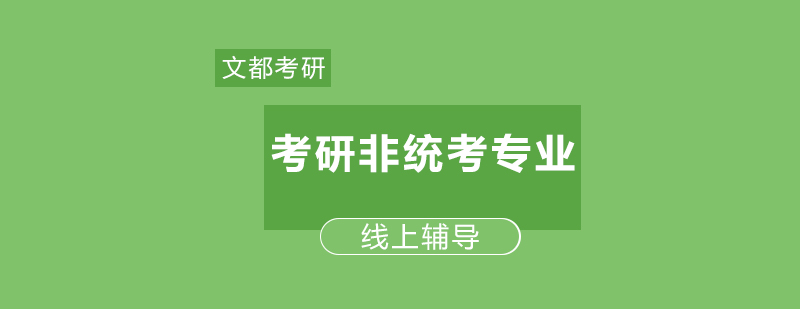 北京考研非统考专业课网授课程