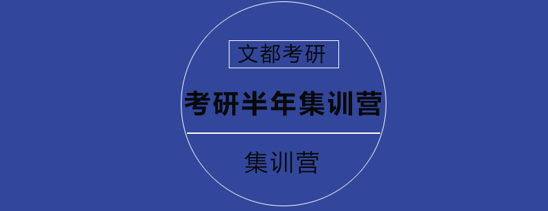 考研集训课程体系