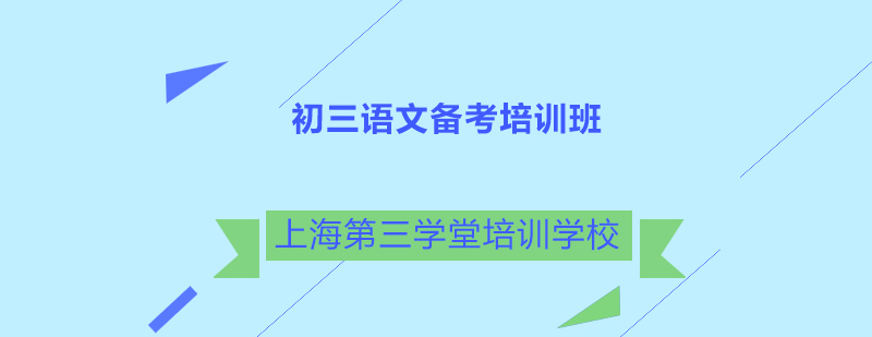 语文中考冲刺课程