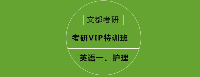 英语一护理综合考研VIP特训班