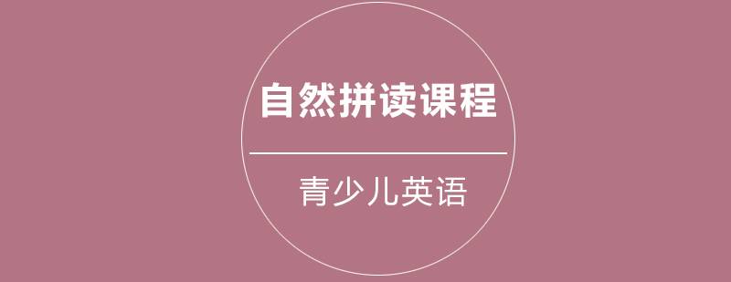 自然拼读课程示意图