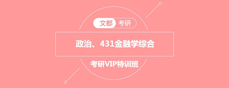 政治431金融学综合考研VIP特训班