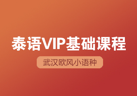 武汉泰语培训VIP基础II