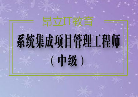 系统集成项目管理工程师（中级）