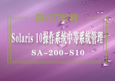 Solaris10操作系统中等系统管理(SA-200-S10)