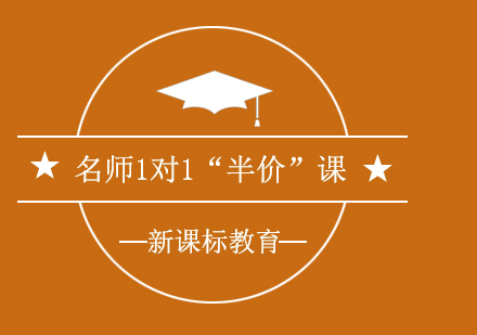 八年級一對一“半價”課