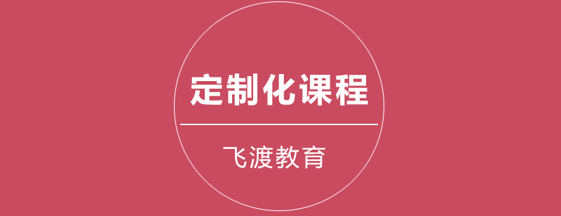 武汉飞渡定制化课程展示