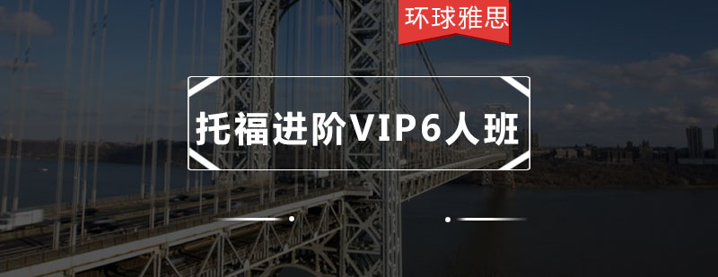 托福进阶VIP6人班