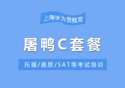 上海雅思VIP在線1對1：屠鴨C套餐