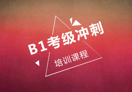 B1考级冲刺培训课程
