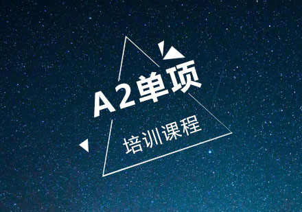 A2单项培训课程