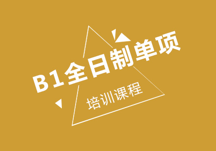 B1全日制单项培训课程