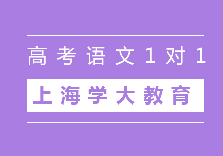 上海高考语文1对1冲刺班