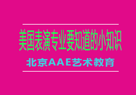 美国表演艺术专业深度解析与院校报考指南