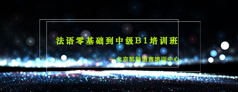 法语系统课程体系