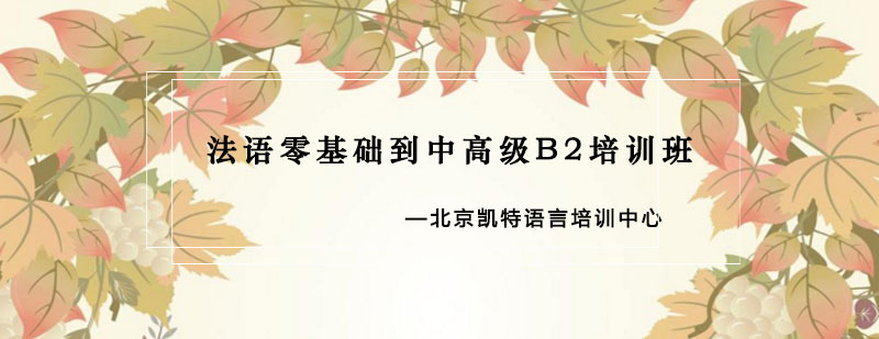 法语培训课堂实景